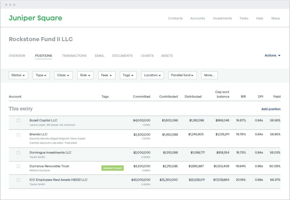 screenshot of Juniper Square